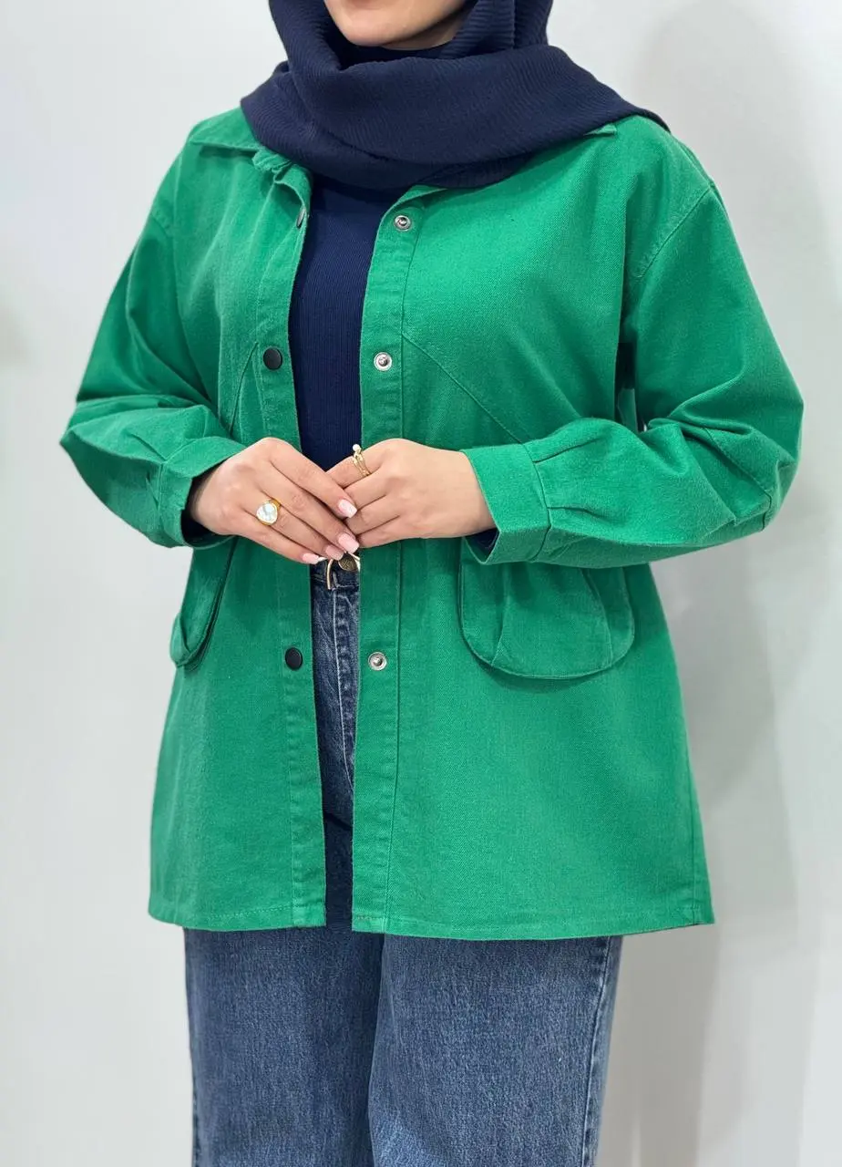 کت کتان پاییزه مانیا